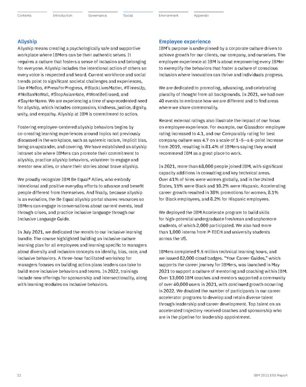 ESG Report | IBM - Page 22