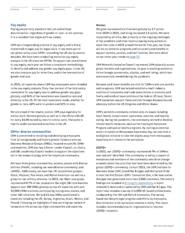 ESG Report | IBM - Page 23