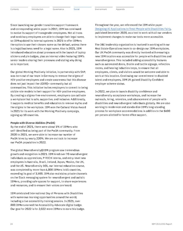 ESG Report | IBM - Page 24