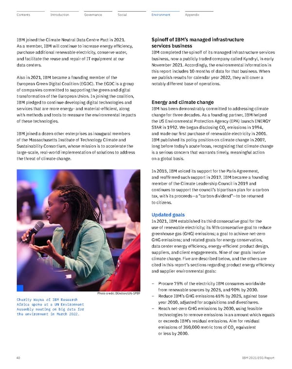 ESG Report | IBM - Page 40