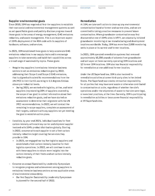 ESG Report | IBM - Page 47