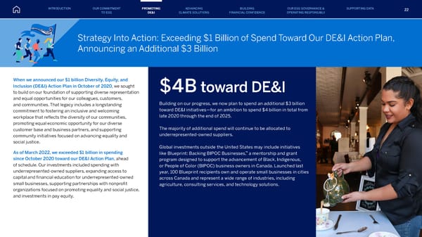 American Express ESG Report - Page 22