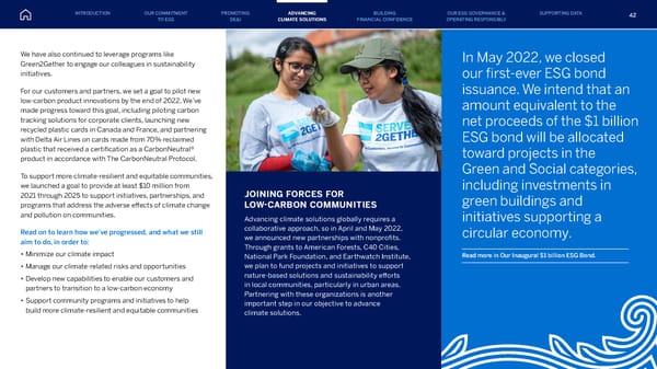 American Express ESG Report - Page 42