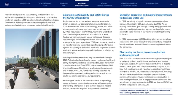 American Express ESG Report - Page 46