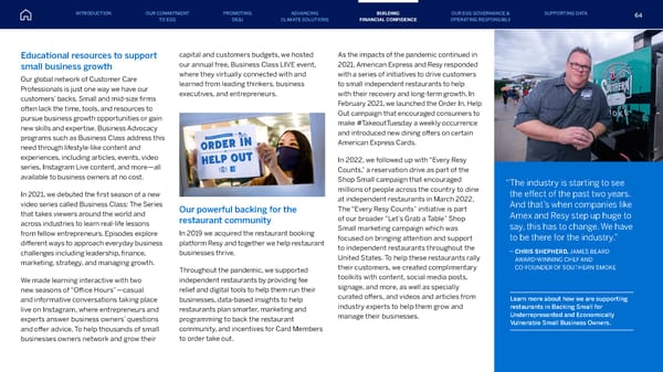 American Express ESG Report - Page 64