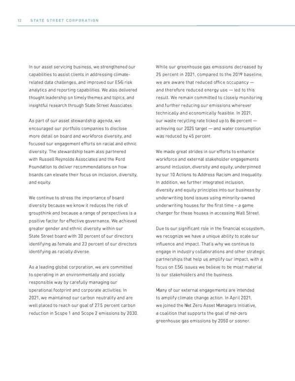 State Street ESG Report - Page 14