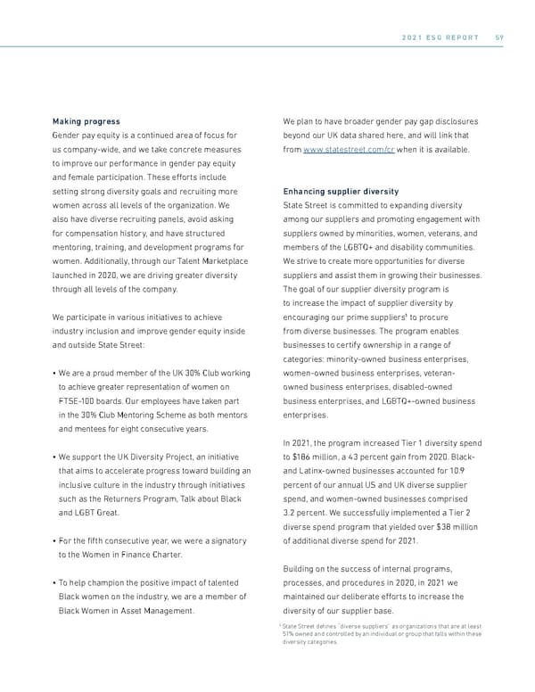 State Street ESG Report - Page 61