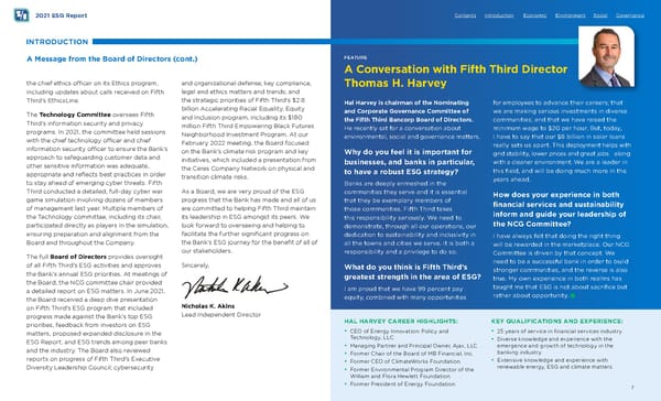 Fifth Third ESG Report - Page 7