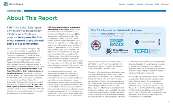 Fifth Third ESG Report - Page 8