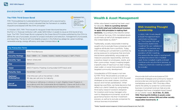 Fifth Third ESG Report - Page 39