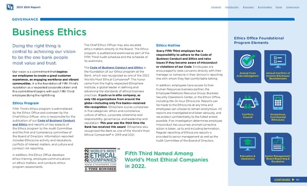 Fifth Third ESG Report - Page 85