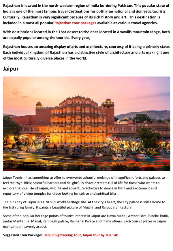 10 Cities You Definitely Explore In Rajasthan - Page 2