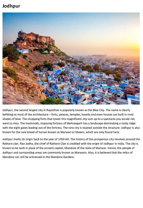 10 Cities You Definitely Explore In Rajasthan - Page 4