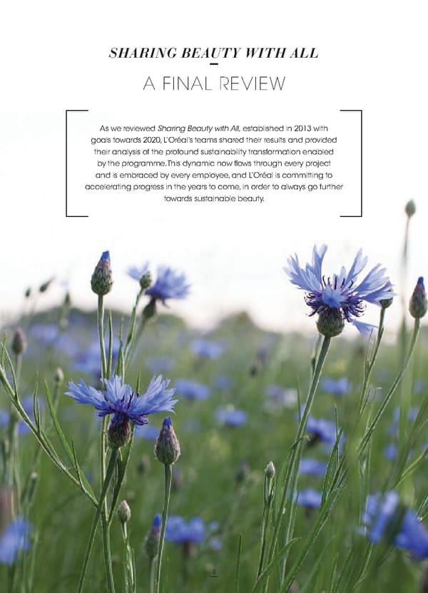 Loreal Sustainability Commitment Flipbook - Page 6