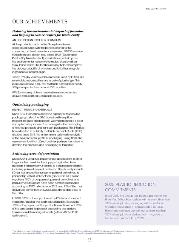 Loreal Sustainability Commitment Flipbook - Page 13