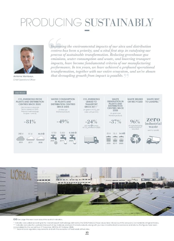Loreal Sustainability Commitment Flipbook - Page 14