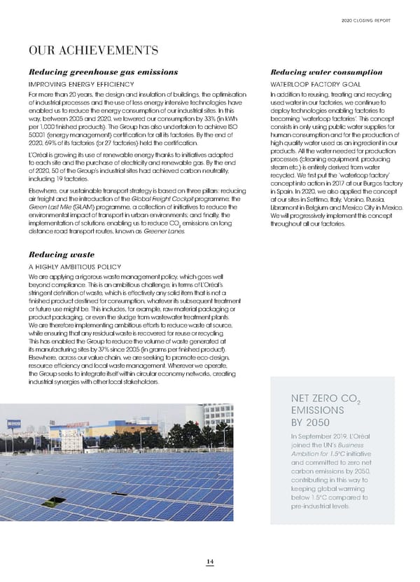 Loreal Sustainability Commitment Flipbook - Page 15