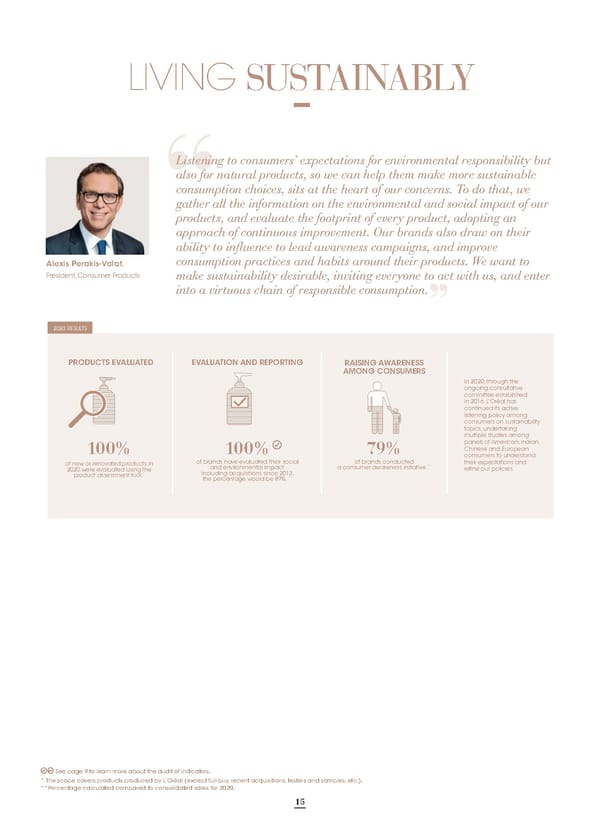 Loreal Sustainability Commitment Flipbook - Page 16