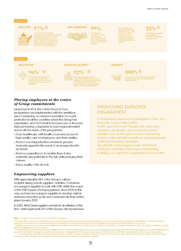 Loreal Sustainability Commitment Flipbook - Page 19