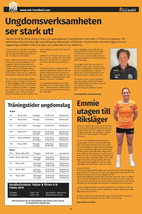 ASK-Magasinet 2022/2022 hösten - Page 11