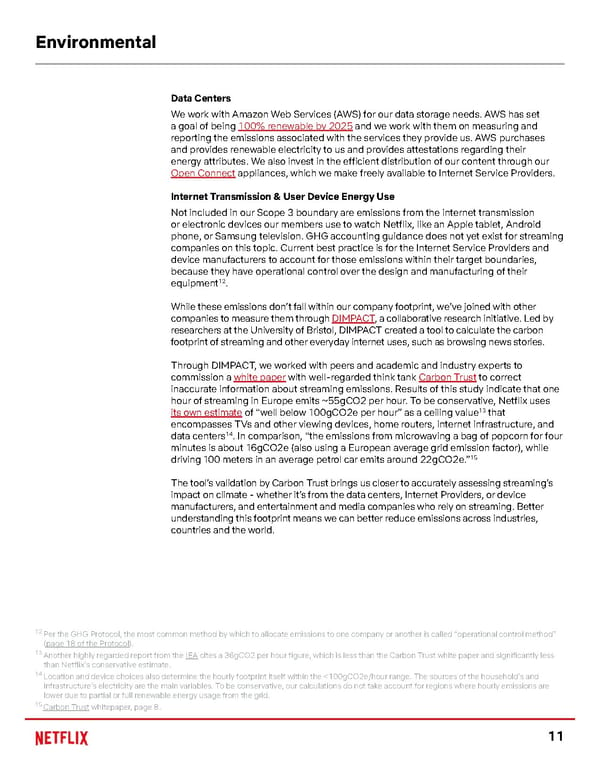 Netflix ESG Report - Page 11