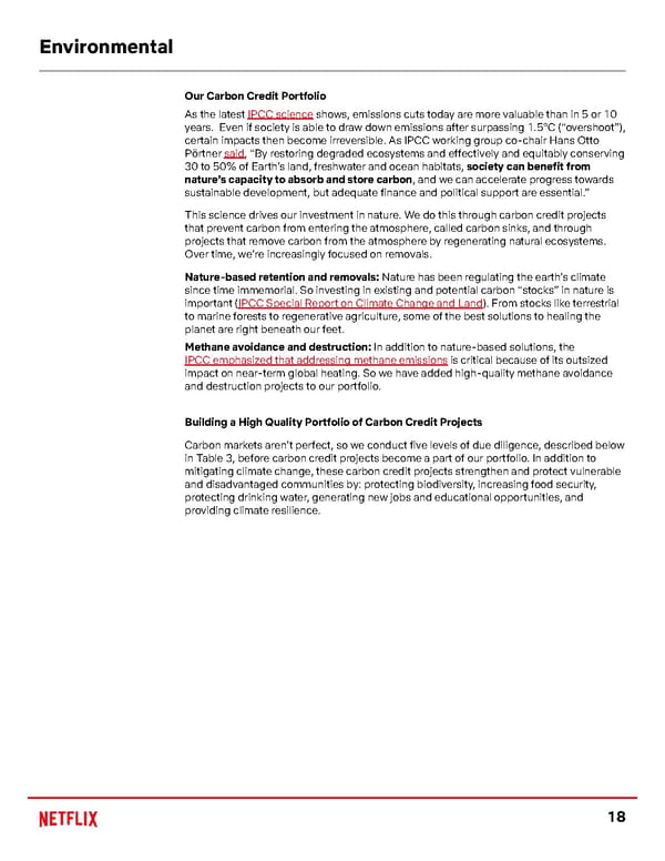 Netflix ESG Report - Page 18