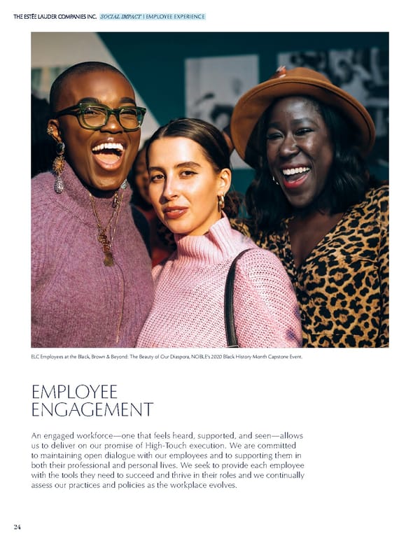 Estee Lauder Companies Sustainability Report - Page 25