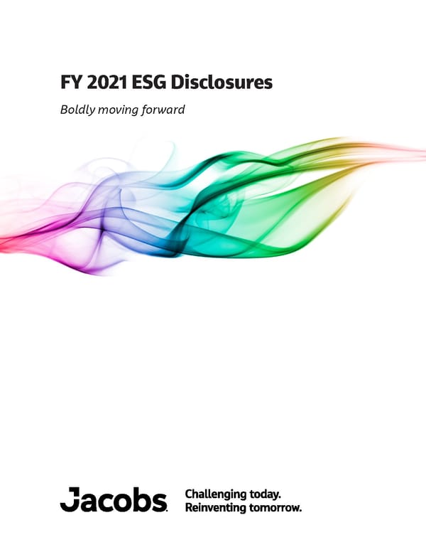Jacobs Engineering Group ESG Disclosures - Page 1