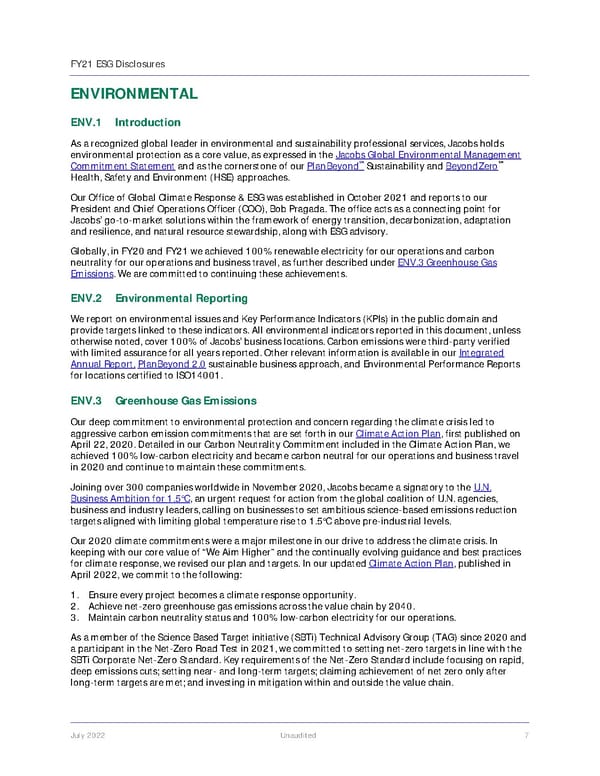 Jacobs Engineering Group ESG Disclosures - Page 8