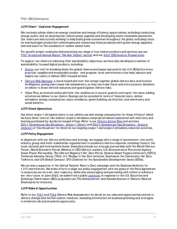 Jacobs Engineering Group ESG Disclosures - Page 25