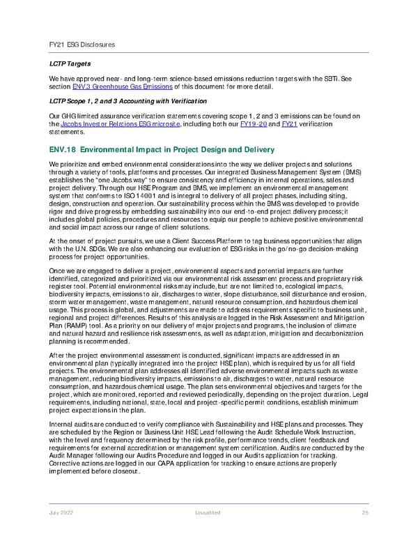 Jacobs Engineering Group ESG Disclosures - Page 26