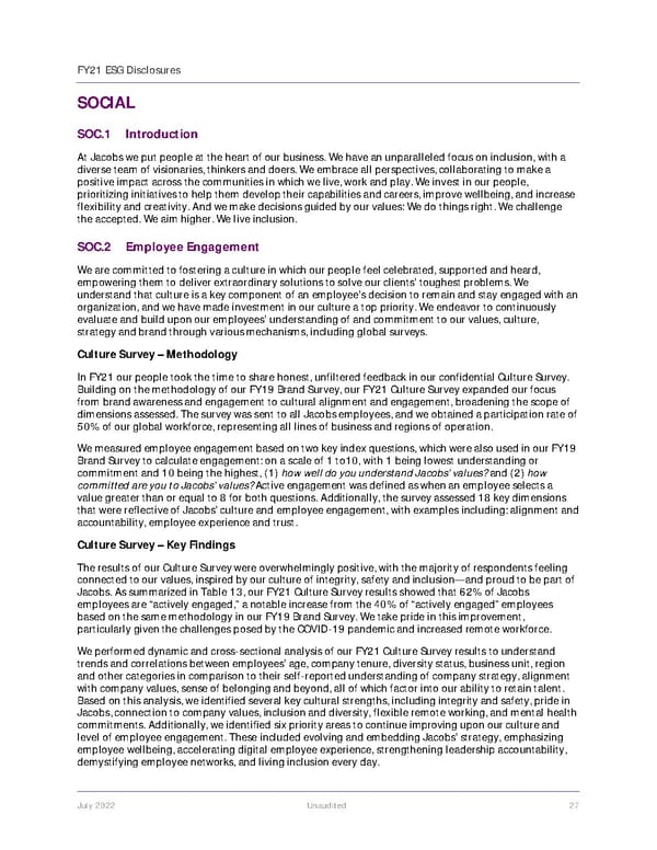 Jacobs Engineering Group ESG Disclosures - Page 28