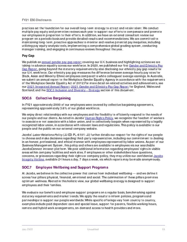 Jacobs Engineering Group ESG Disclosures - Page 34