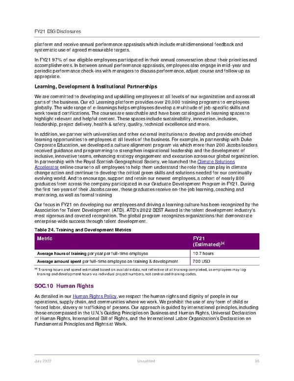 Jacobs Engineering Group ESG Disclosures - Page 37