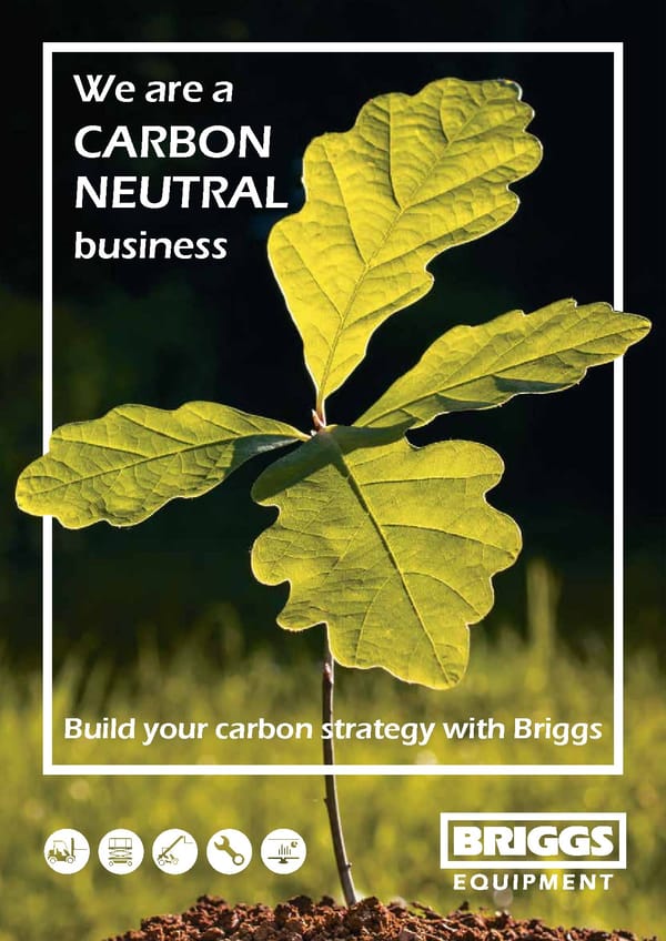 Briggs Equipment Corporate Brochure - Page 1