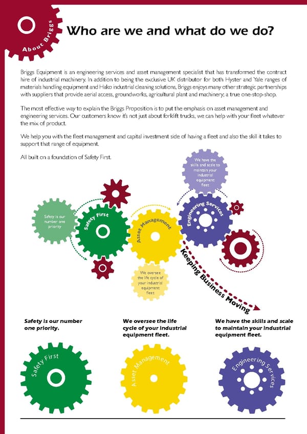 Briggs Equipment Corporate Brochure - Page 2