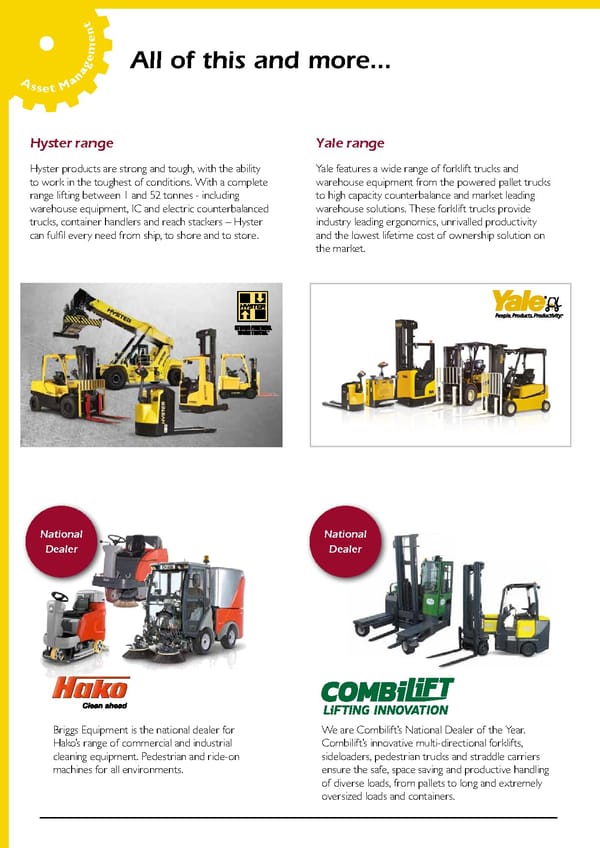 Briggs Equipment Corporate Brochure - Page 14
