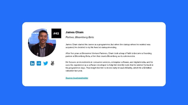 #42 James Cham - Page 1