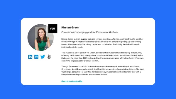 #75 Kirsten Green - Page 1