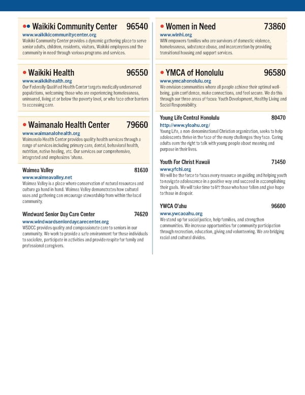 AUW Partner Agency Booklet - Page 20