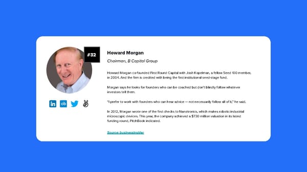 #32 Howard Morgan - Page 1