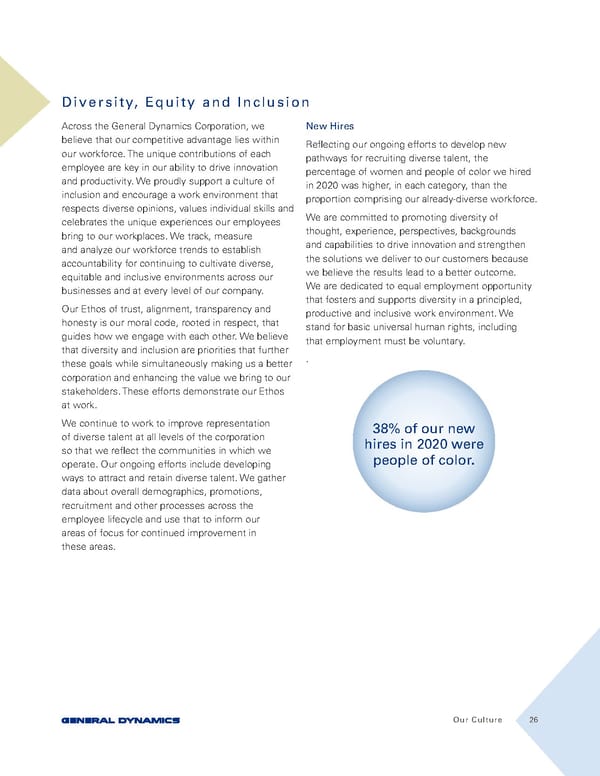 General Dynamics Sustainability Report - Page 26