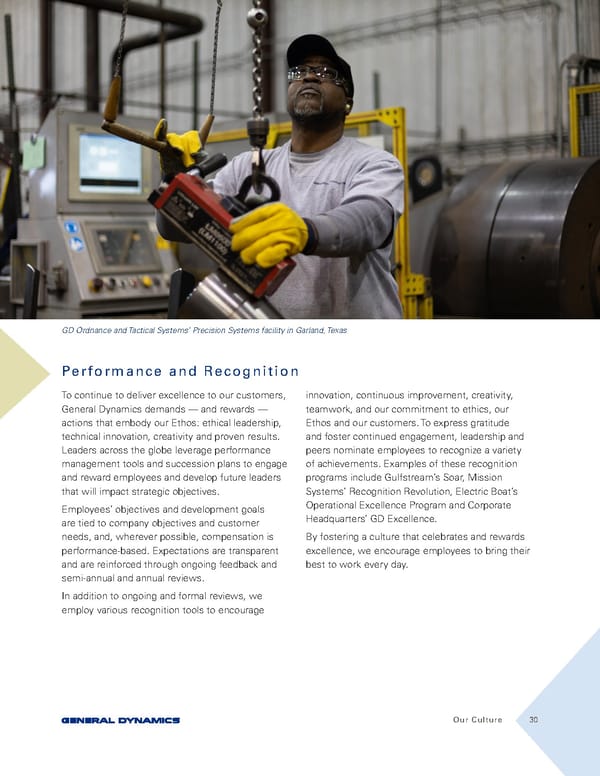General Dynamics Sustainability Report - Page 30