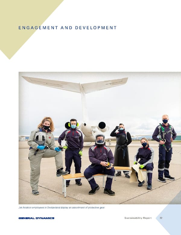 General Dynamics Sustainability Report - Page 32