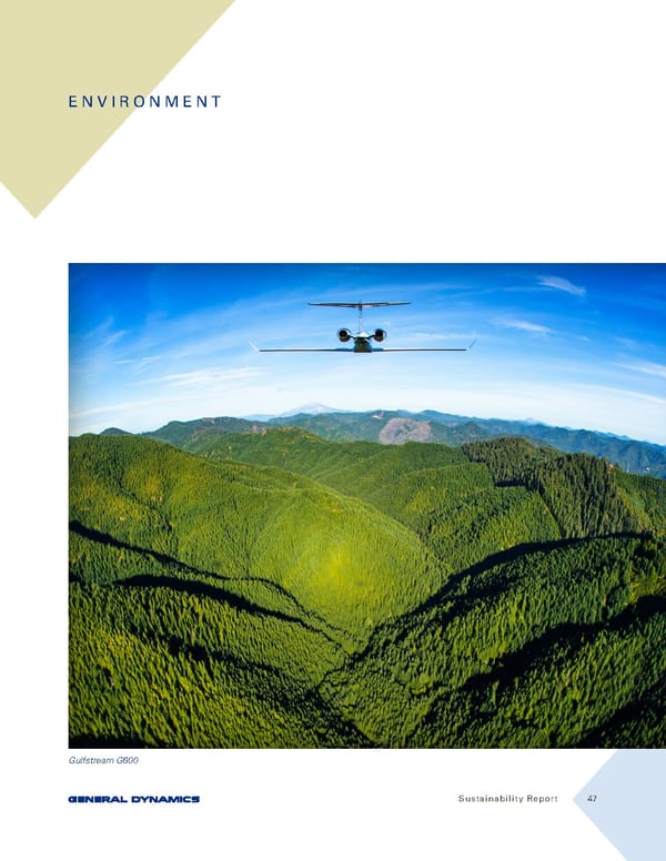 General Dynamics Sustainability Report - Page 47