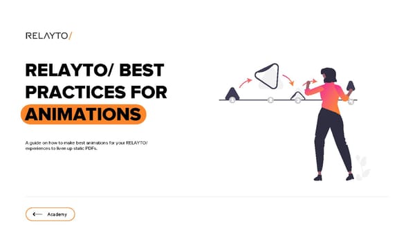 RELAYTO Best Practices for Animations - Page 1