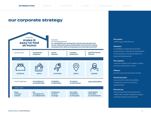 Bed, Bath and Beyond ESG Report - Page 7