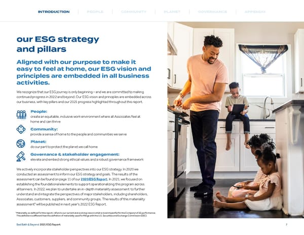 Bed, Bath and Beyond ESG Report - Page 8