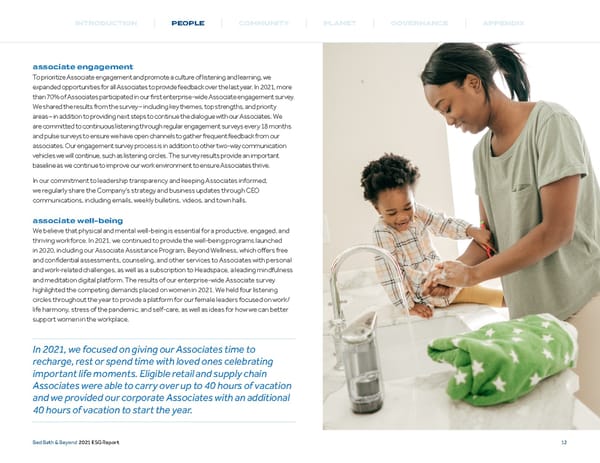 Bed, Bath and Beyond ESG Report - Page 13