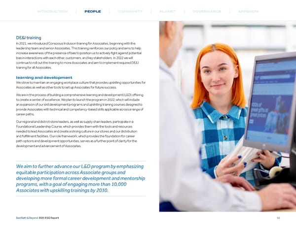 Bed, Bath and Beyond ESG Report - Page 16